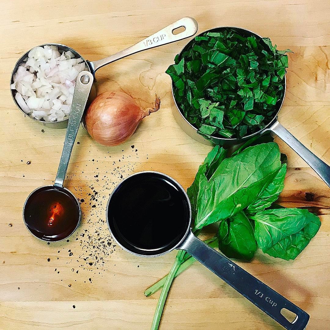 Honey Basil Balsamic Vinaigrette My Well Balanced Life